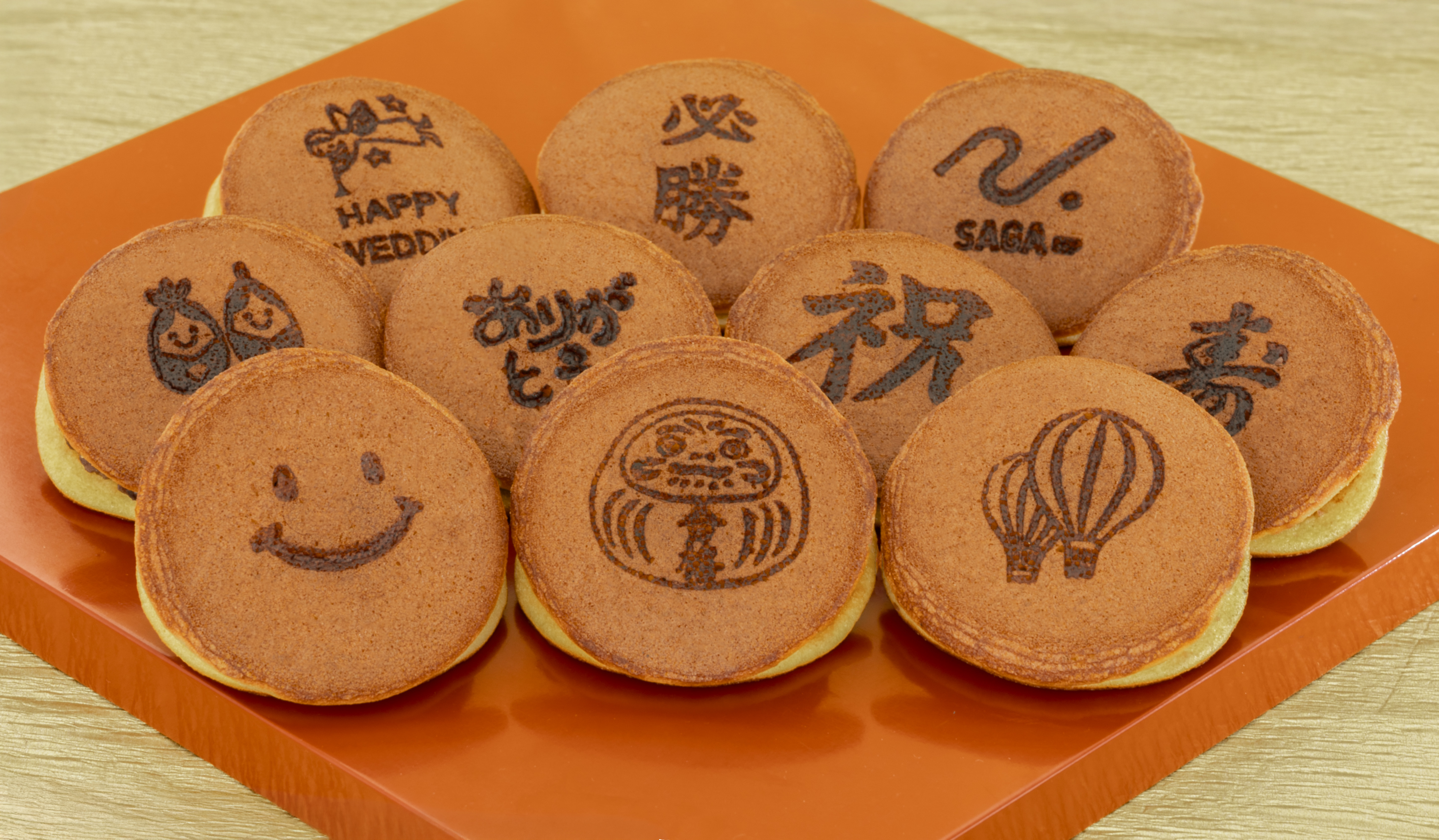 オリジナル焼印どら焼き